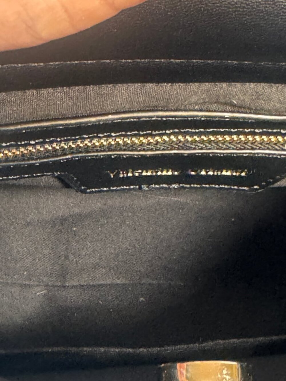 Valentino Orlandi Black Crossbody vegan leather bag. - Picture 2 of 12